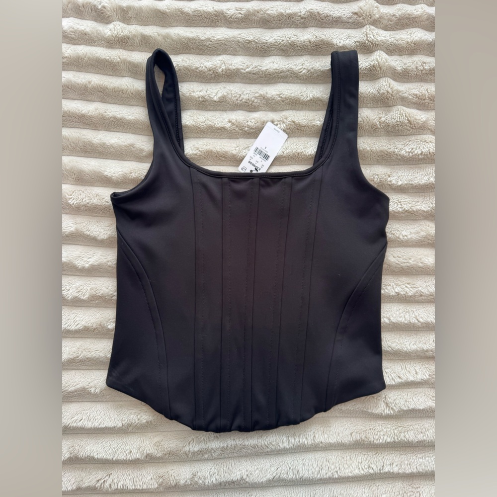 Express corset crop top